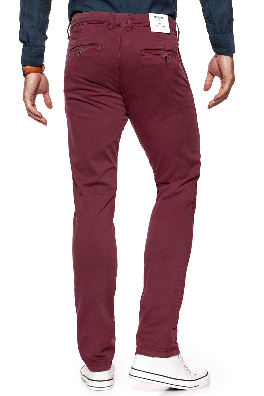 MUSTANG SPODNIE MĘSKIE Classic Chino CHOCOLATE TRUFFLE 1006674 7140