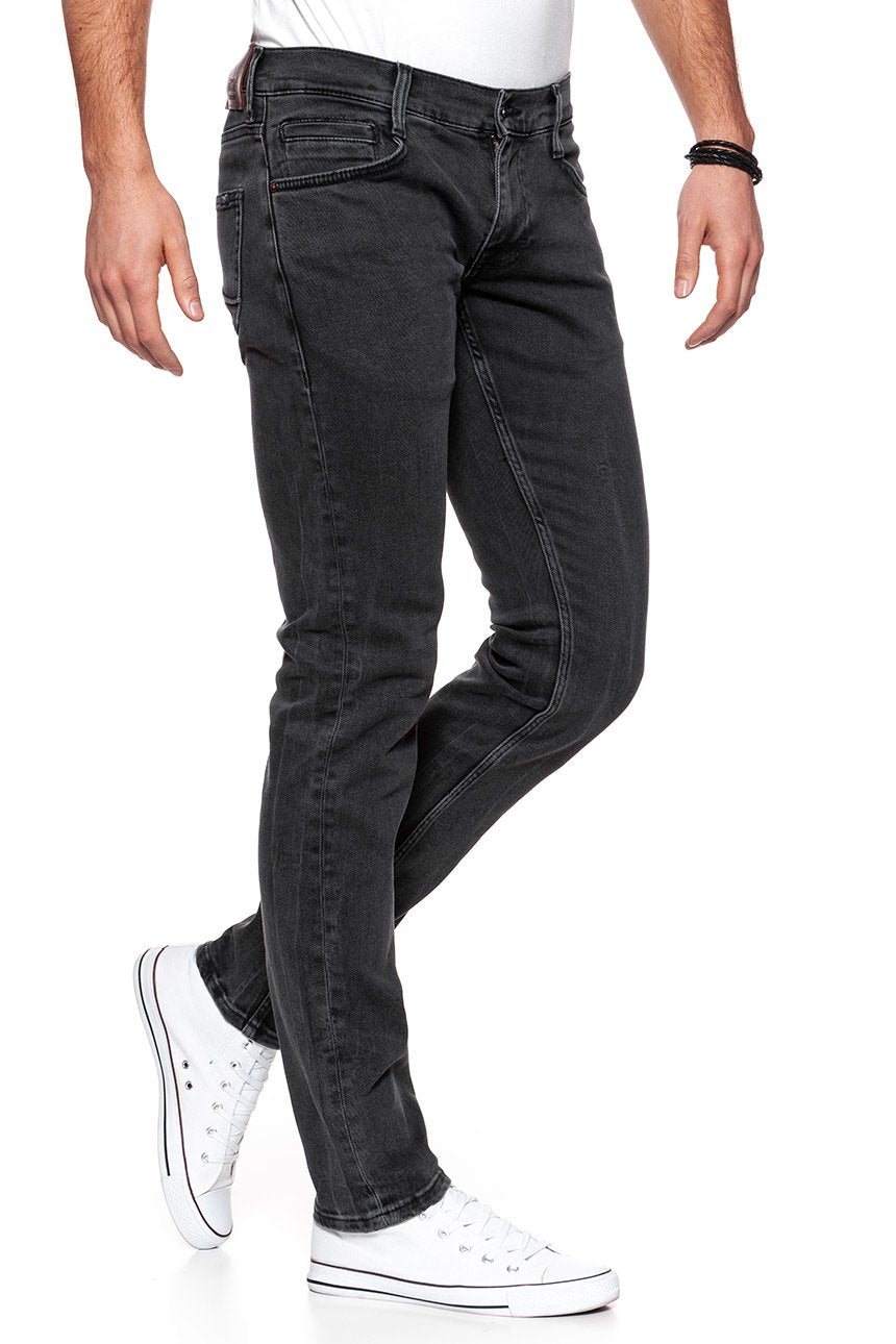 MUSTANG Oregon Tapered DENIM BLACK 1007203 4000 883