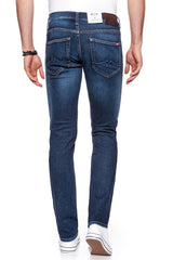 JEANSY MĘSKIE MUSTANG Oregon Tapered DENIM BLUE 1007204 5000 803