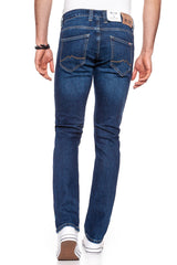 JEANSY MĘSKIE MUSTANG Chicago Tapered DENIM BLUE 1007219 5000 882