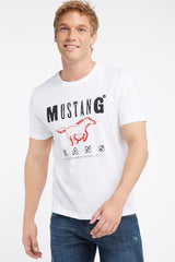 MUSTANG Logo Special Tee general White 1005873 2045      $