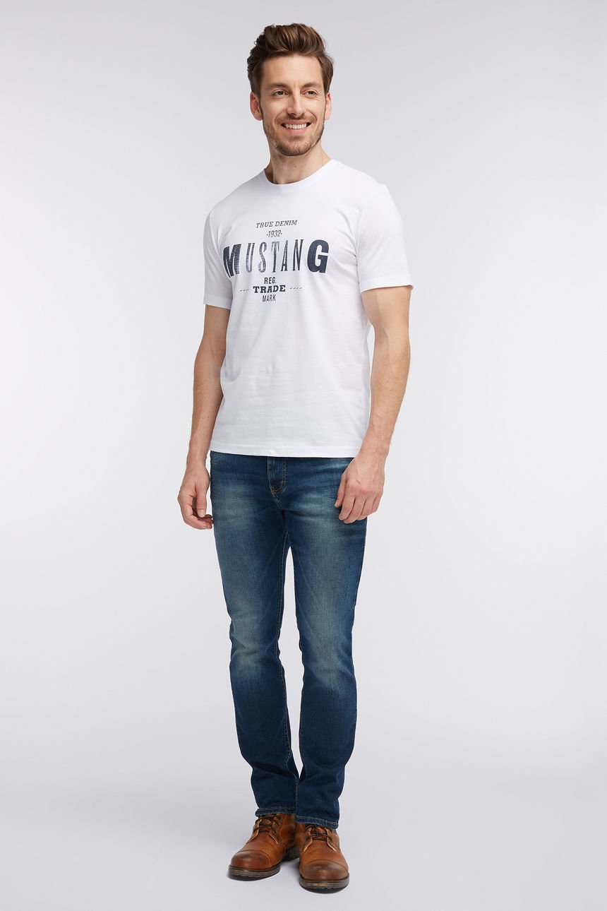 MUSTANG Logo Special Tee general White 1005882 2045      $