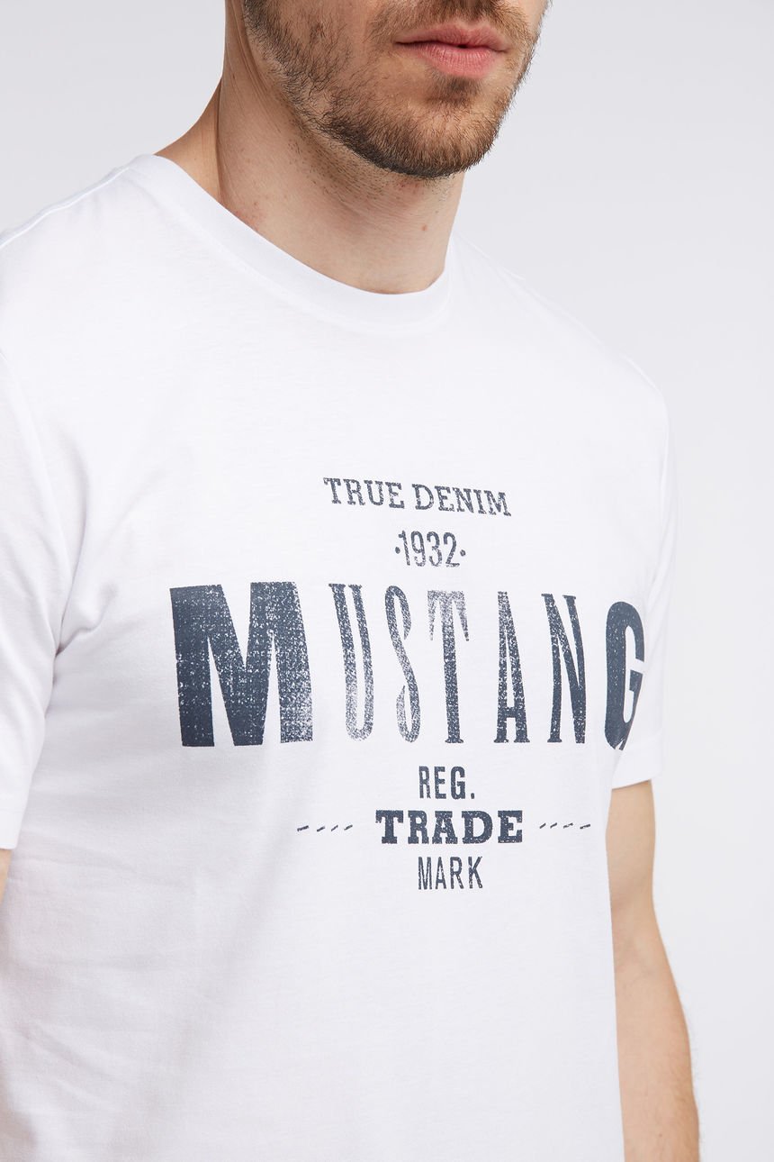 MUSTANG Logo Special Tee general White 1005882 2045      $