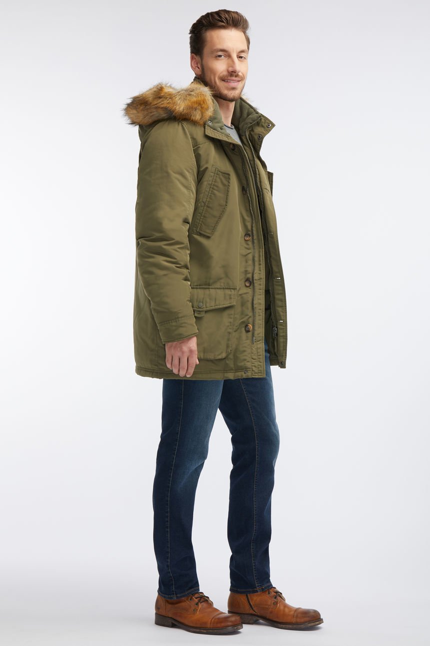 MUSTANG Padded Parka OLIVE NIGHT 1006055 6422      $