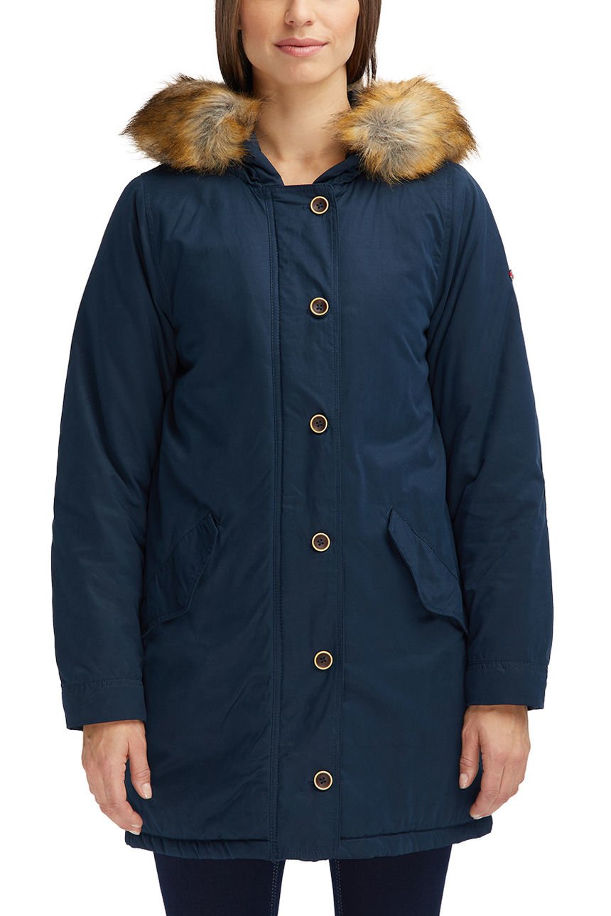 DAMSKA KURTKA ZIMOWA  MUSTANG PARKA DARK SAPPHIRE 1006132 4136