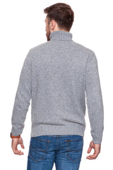 MUSTANG Cosy Turtleneck MID GREY MELANGE 1006555 4140