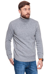 MUSTANG Cosy Turtleneck MID GREY MELANGE 1006555 4140