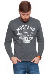 BLUZA MUSTANG MĘSKA Logo Sweatshirt 1007641 4151