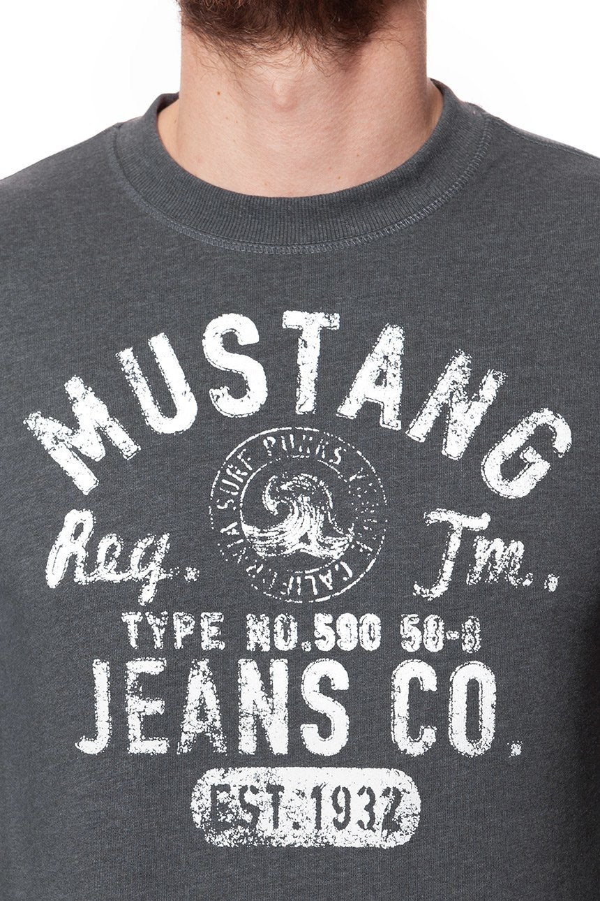 BLUZA MUSTANG MĘSKA Logo Sweatshirt 1007641 4151