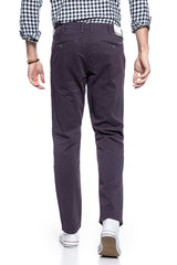 WRANGLER SPODNIE MĘSKIE CHINO AUBERGINE W16LRN450