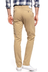 WRANGLER SPODNIE MĘSKIE CHINO GOLDEN SAND W16LRN223