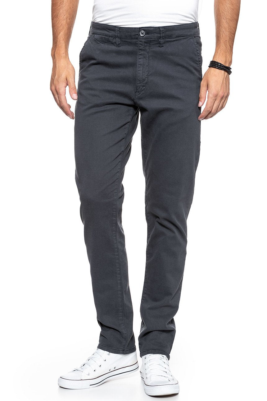 WRANGLER SPODNIE MĘSKIE CHINO NAVY W16LRN114