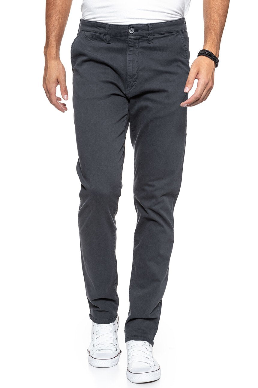 WRANGLER SPODNIE MĘSKIE CHINO NAVY W16LRN114