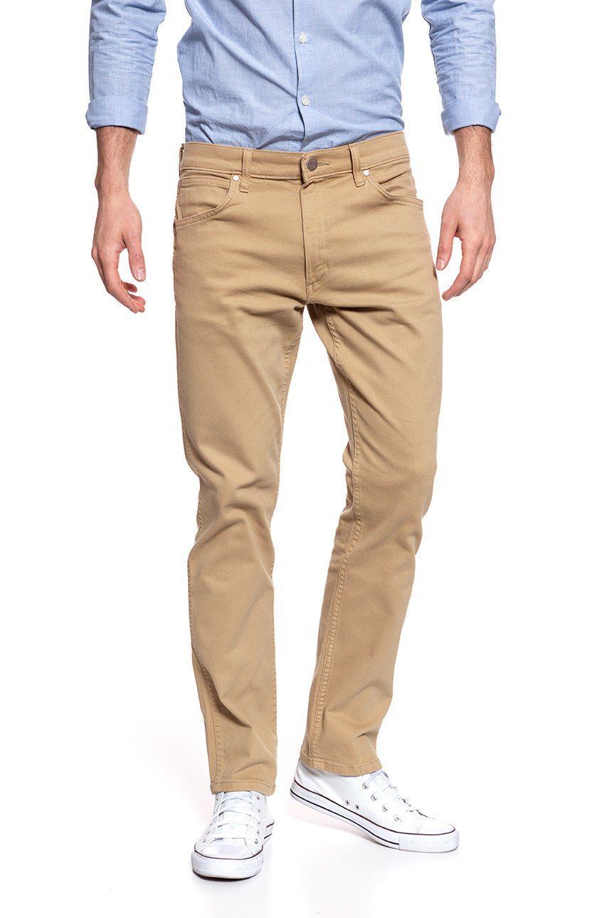 WRANGLER SPODNIE MĘSKIE GREENSBORO GOLDEN SAND W15QSB22C