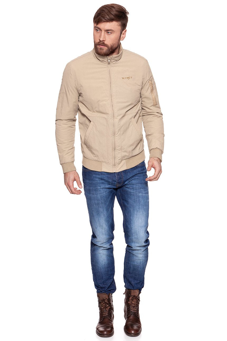 KURTKA WRANGLER CLASSIC BOMBER CLAY BEIGE W4732XIWM