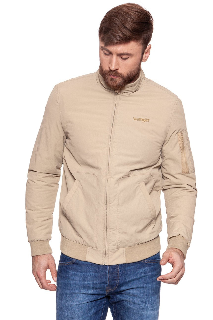 KURTKA WRANGLER CLASSIC BOMBER CLAY BEIGE W4732XIWM