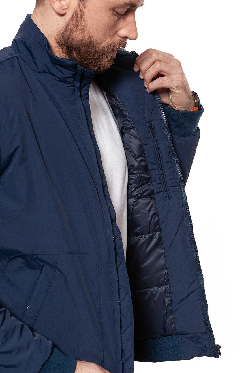 KURTKA WRANGLER CLASSIC BOMBER NAVY W4732XI35