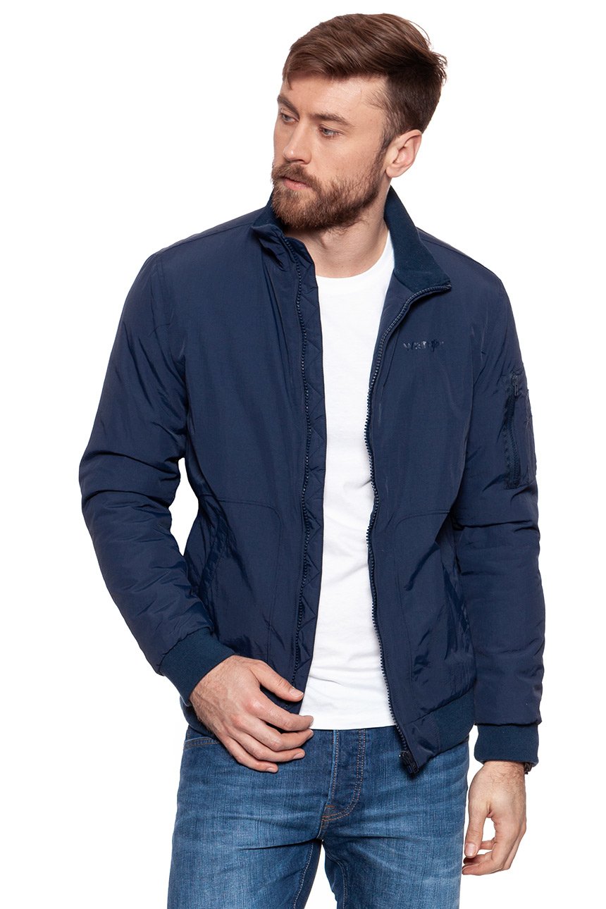 KURTKA WRANGLER CLASSIC BOMBER NAVY W4732XI35