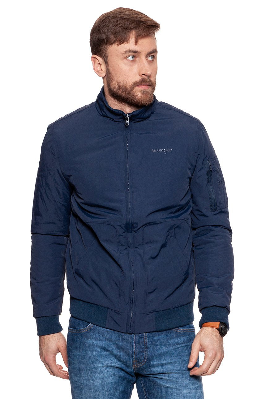 KURTKA WRANGLER CLASSIC BOMBER NAVY W4732XI35