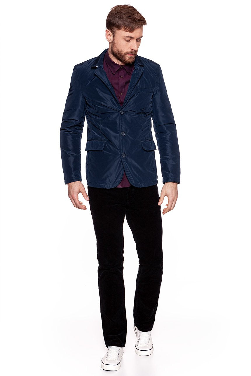 MĘSKA MARYNARKA WRANGLER BLAZER DARK NAVY W4742VMAE