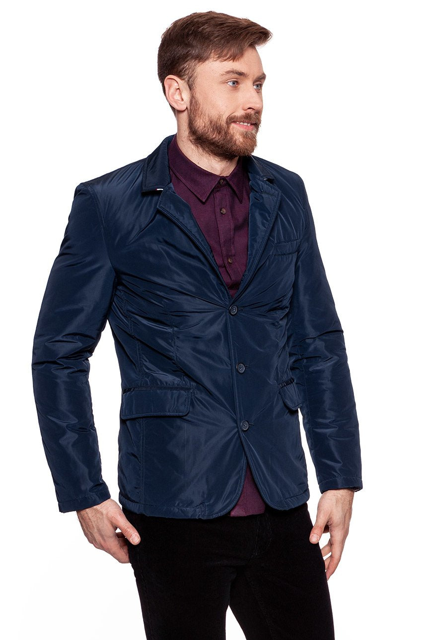 MĘSKA MARYNARKA WRANGLER BLAZER DARK NAVY W4742VMAE