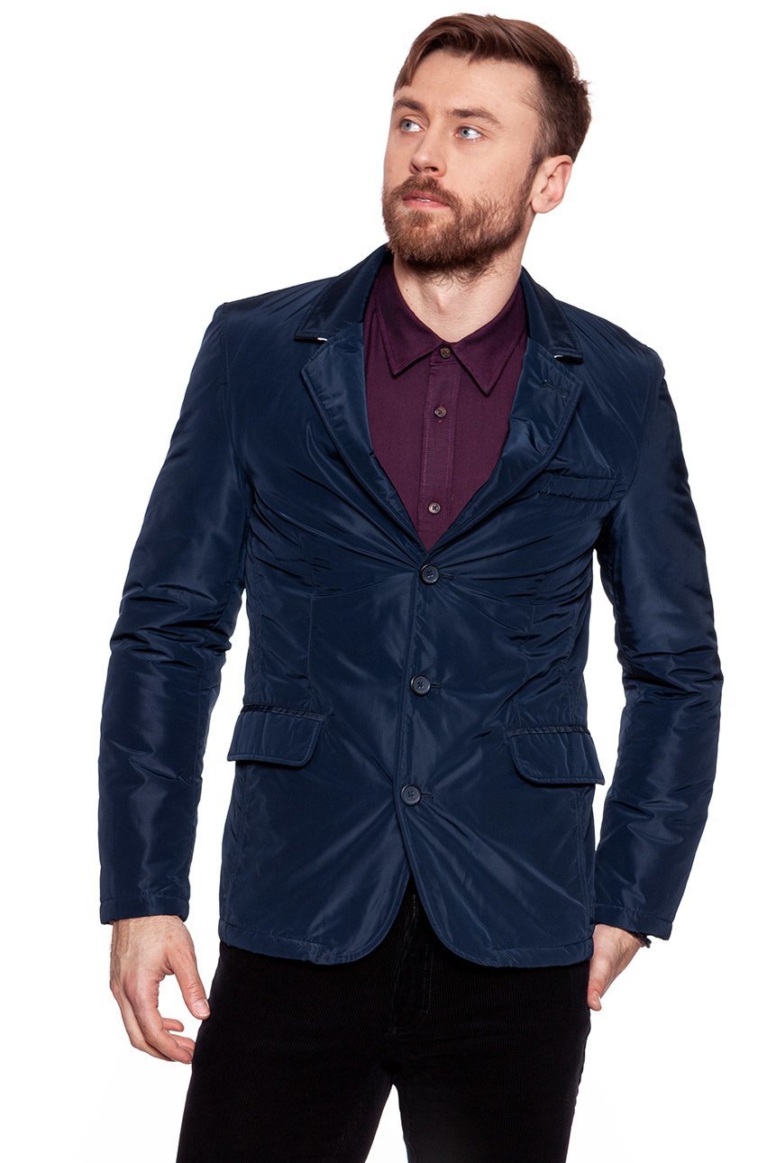 MĘSKA MARYNARKA WRANGLER BLAZER DARK NAVY W4742VMAE