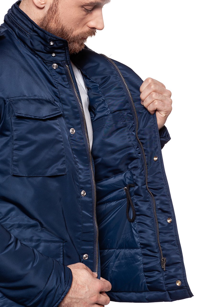 KURTKA WRANGLER FIELD JACKET NAVY W4730WT35