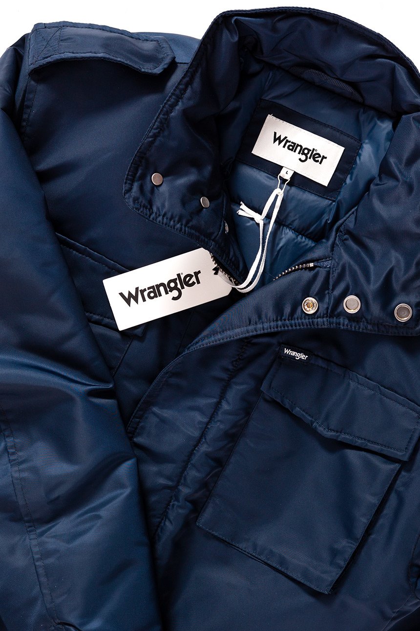 KURTKA WRANGLER FIELD JACKET NAVY W4730WT35