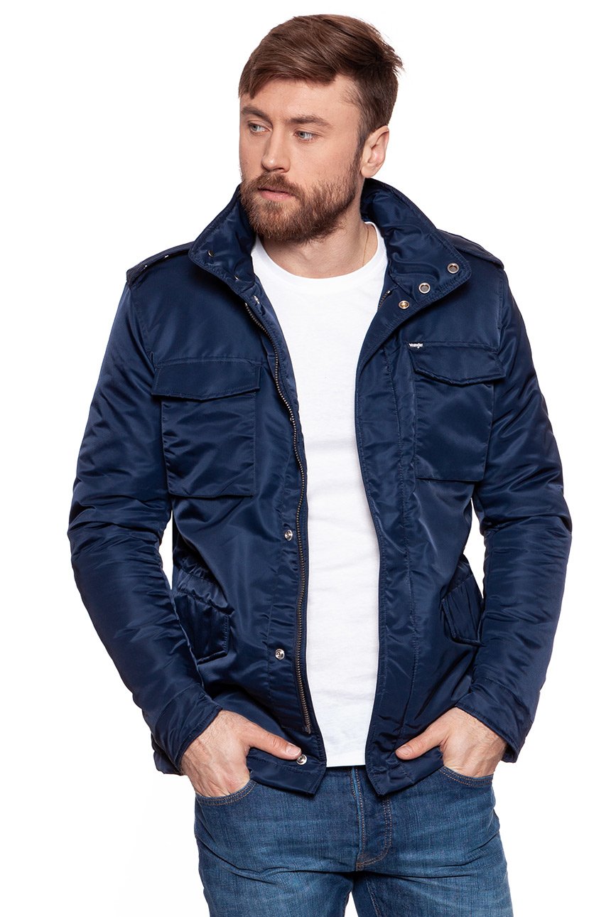 KURTKA WRANGLER FIELD JACKET NAVY W4730WT35