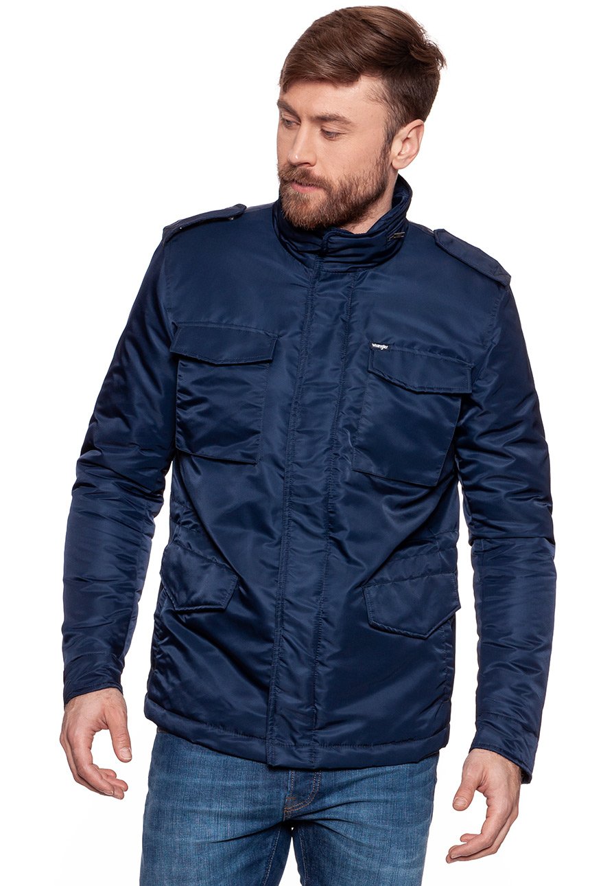 KURTKA WRANGLER FIELD JACKET NAVY W4730WT35