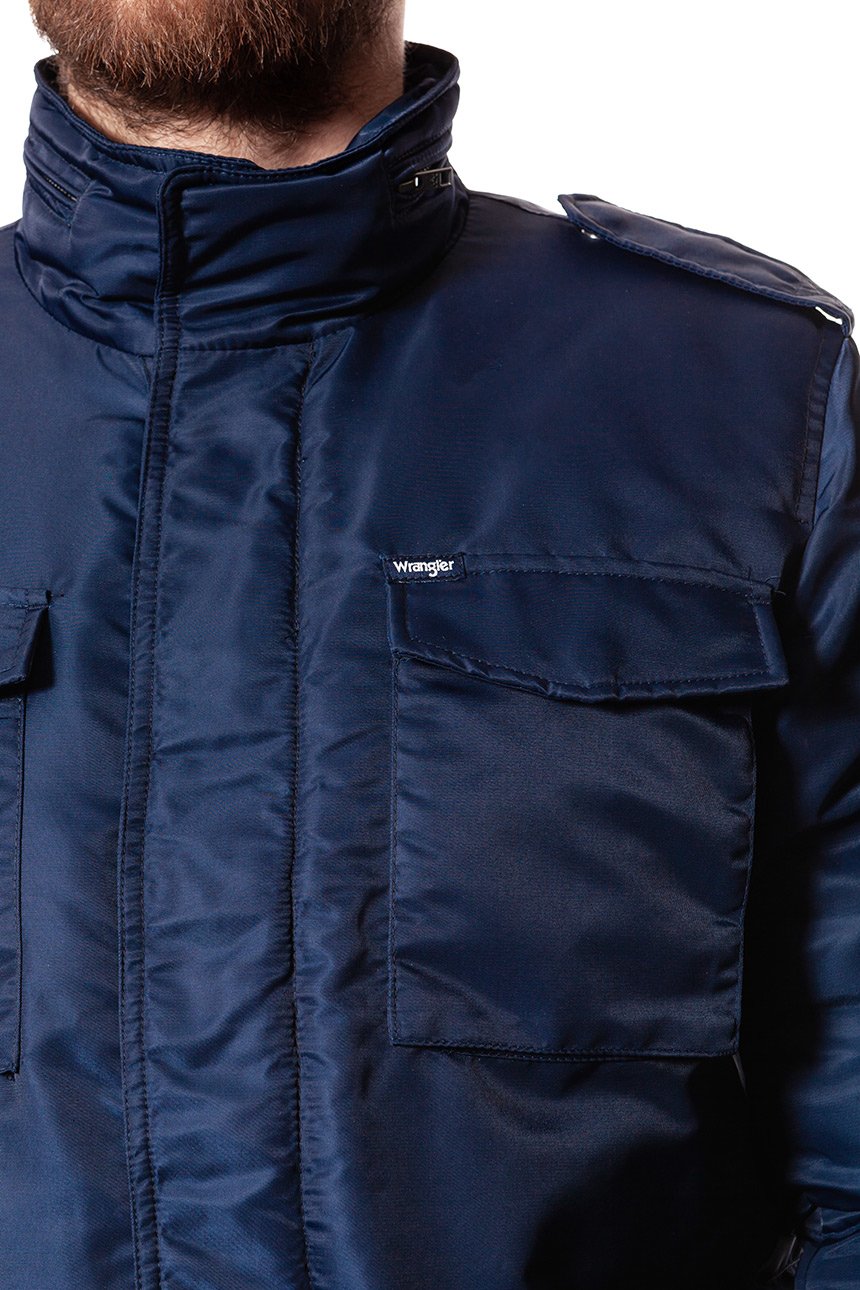 KURTKA WRANGLER FIELD JACKET NAVY W4730WT35