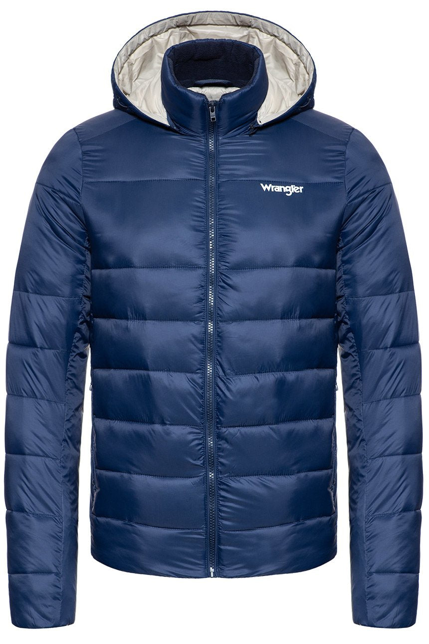 KURTKA ZIMOWA WRANGLER PUFFER JACKET NAVY W4725X435