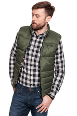 MĘSKI BEZRĘKAWNIK WRANGLER PUFFER VEST DUSTY OLIVE W4723X445