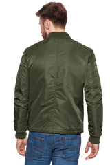 KURTKA WRANGLER STRAIGHT BOMBER DUSTY OLIVE W4743WT45