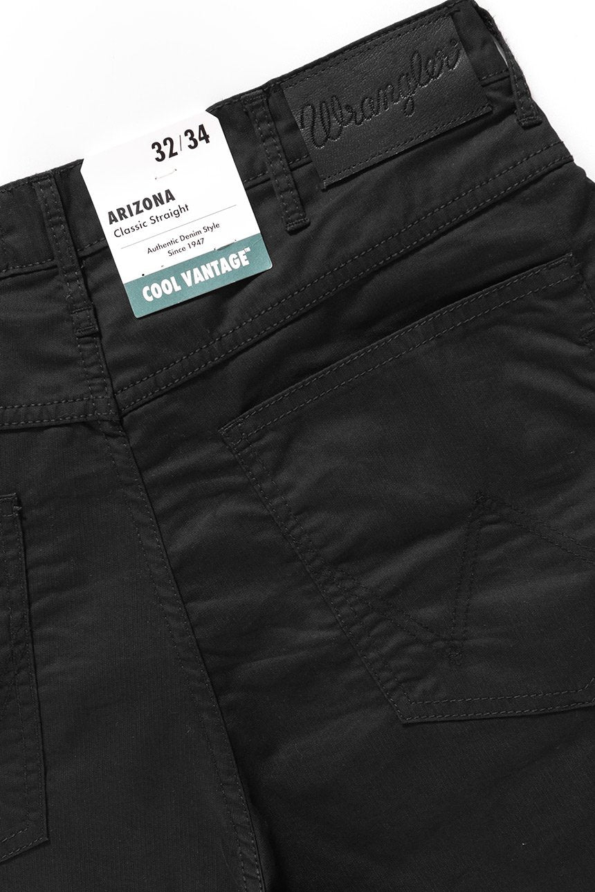 WRANGLER SPODNIE MĘSKIE ARIZONA BLACK W12OAN100