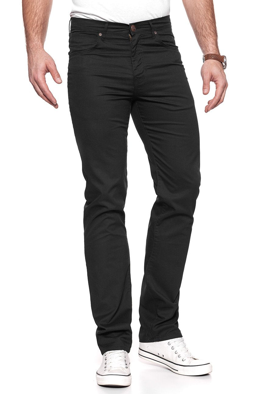 WRANGLER SPODNIE MĘSKIE ARIZONA BLACK W12OAN100