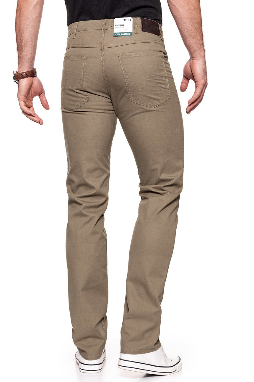 WRANGLER SPODNIE MĘSKIE ARIZONA SAFARI KHAKI W12OAN178