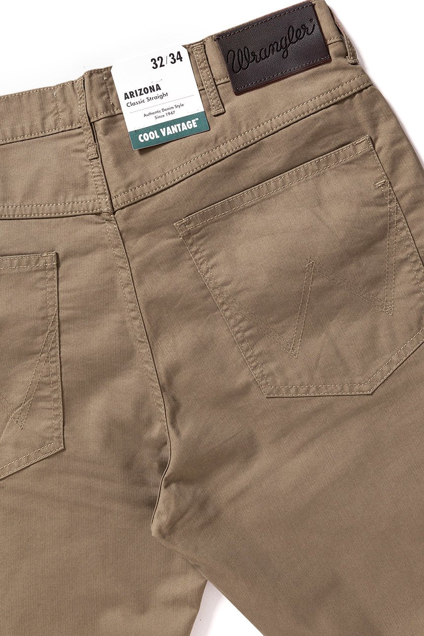 WRANGLER SPODNIE MĘSKIE ARIZONA SAFARI KHAKI W12OAN178