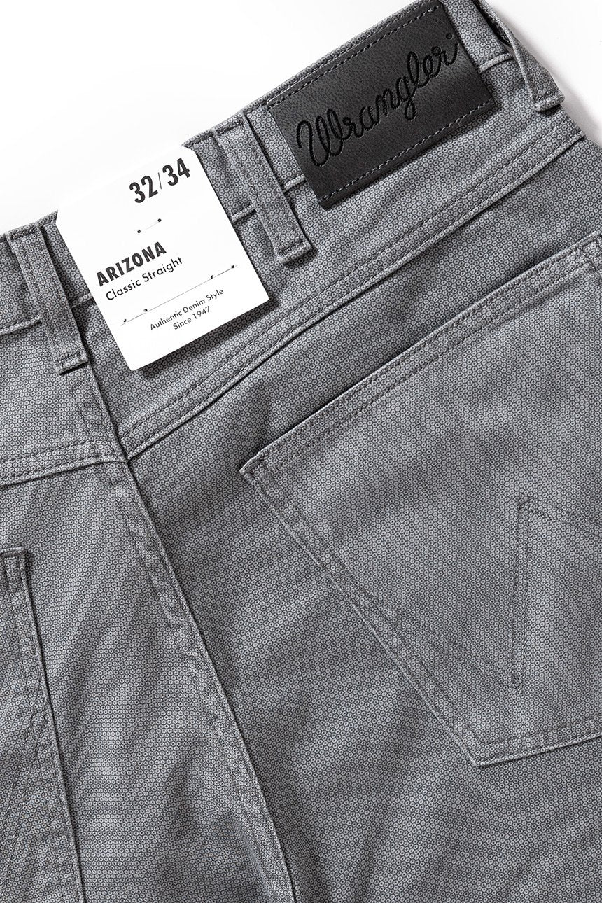 WRANGLER SPODNIE MĘSKIE ARIZONA MONUMENT GREY W12OHJ68B