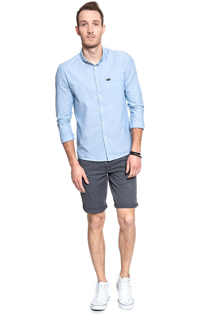 KRÓTKIE SPODENKI WRANGLER CHINO SHORTS OMBRE BLUE W14MLL90K