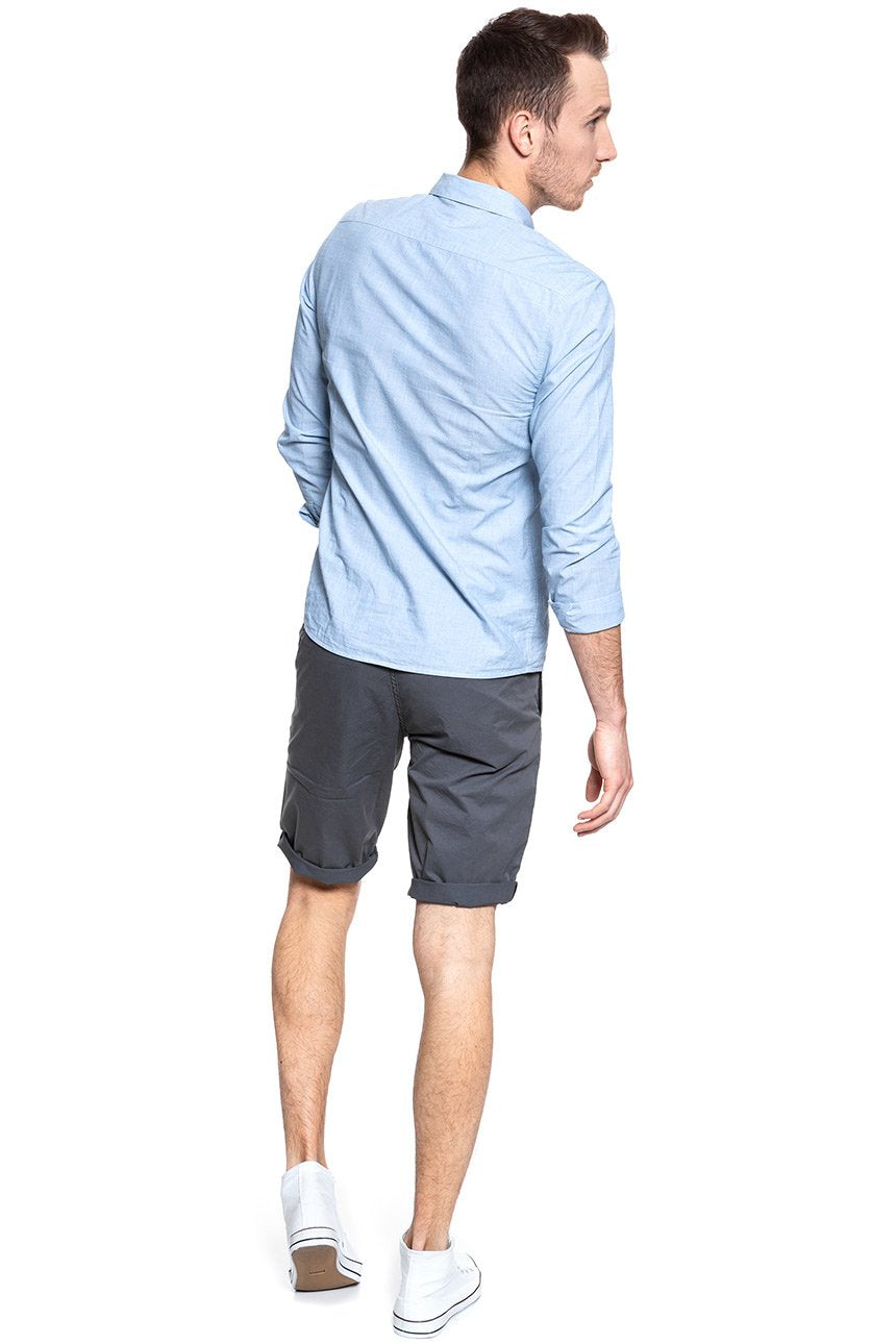 KRÓTKIE SPODENKI WRANGLER CHINO SHORTS OMBRE BLUE W14MLL90K