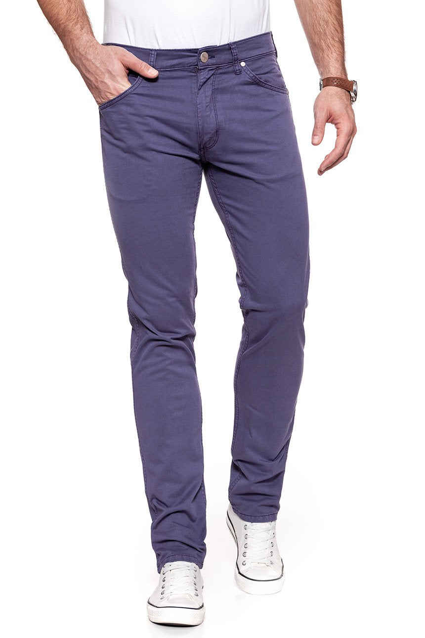 WRANGLER SPODNIE MĘSKIE GREENSBORO DUSK PURPLE W15QRU25K