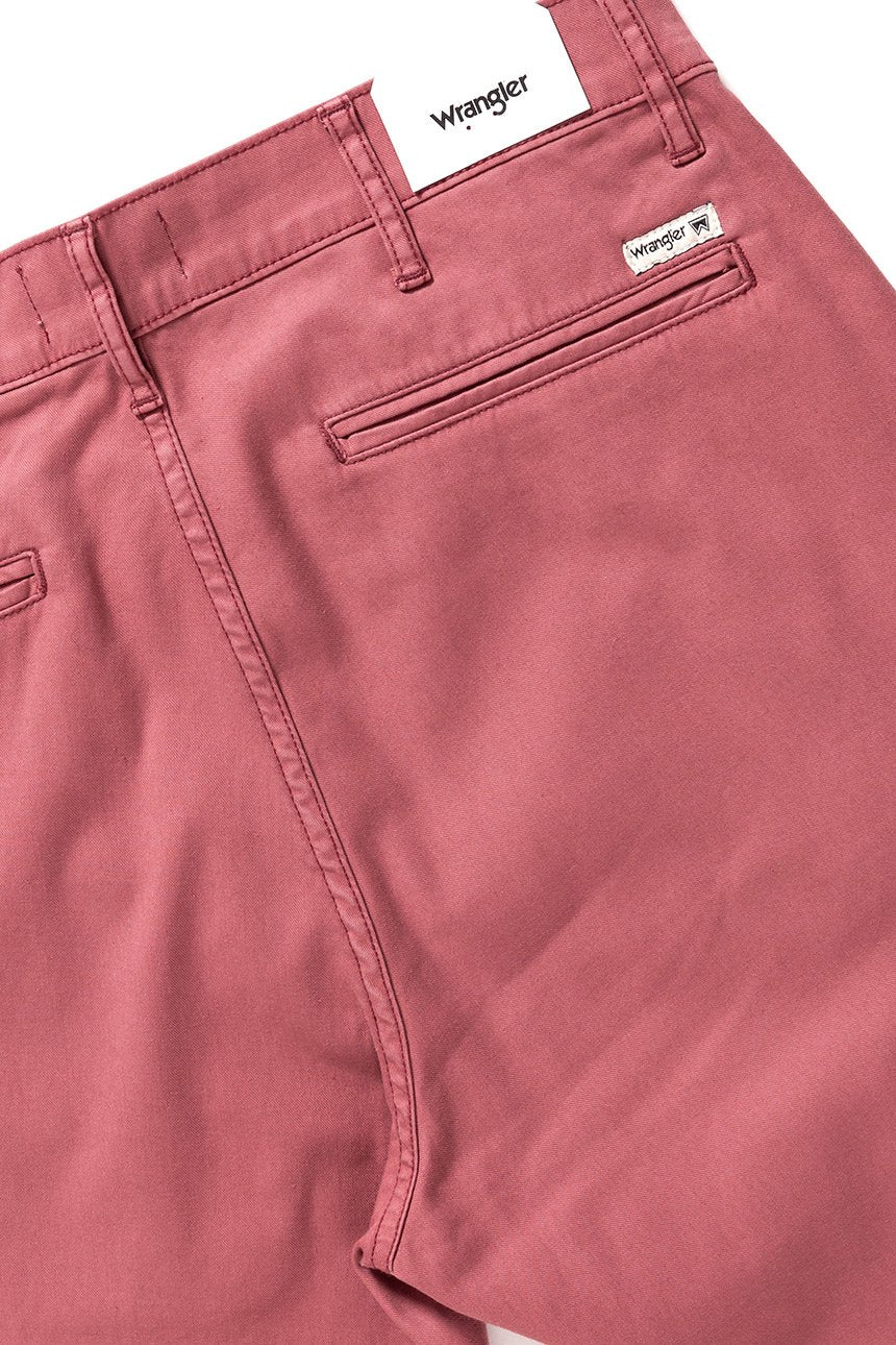 WRANGLER SPODNIE MĘSKIE CHINO BRICK RED W16LHE68G