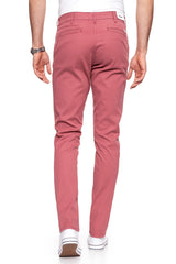 WRANGLER SPODNIE MĘSKIE CHINO BRICK RED W16LHE68G