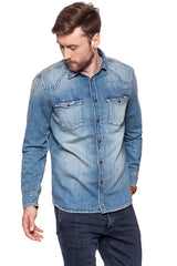 MUSTANG CLASSIC DENIM SHIRT DENIM BLUE 1006715 5000 423