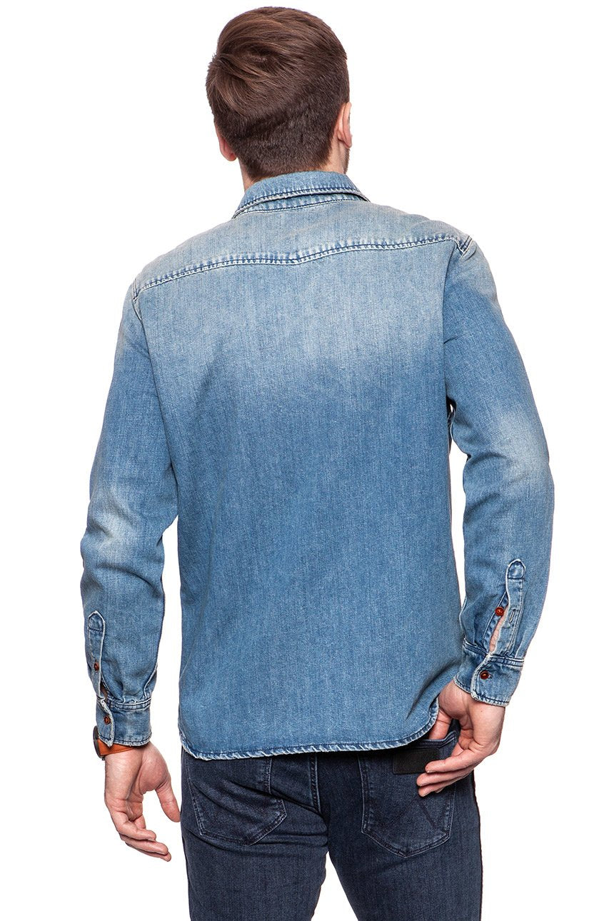 MUSTANG CLASSIC DENIM SHIRT DENIM BLUE 1006715 5000 423