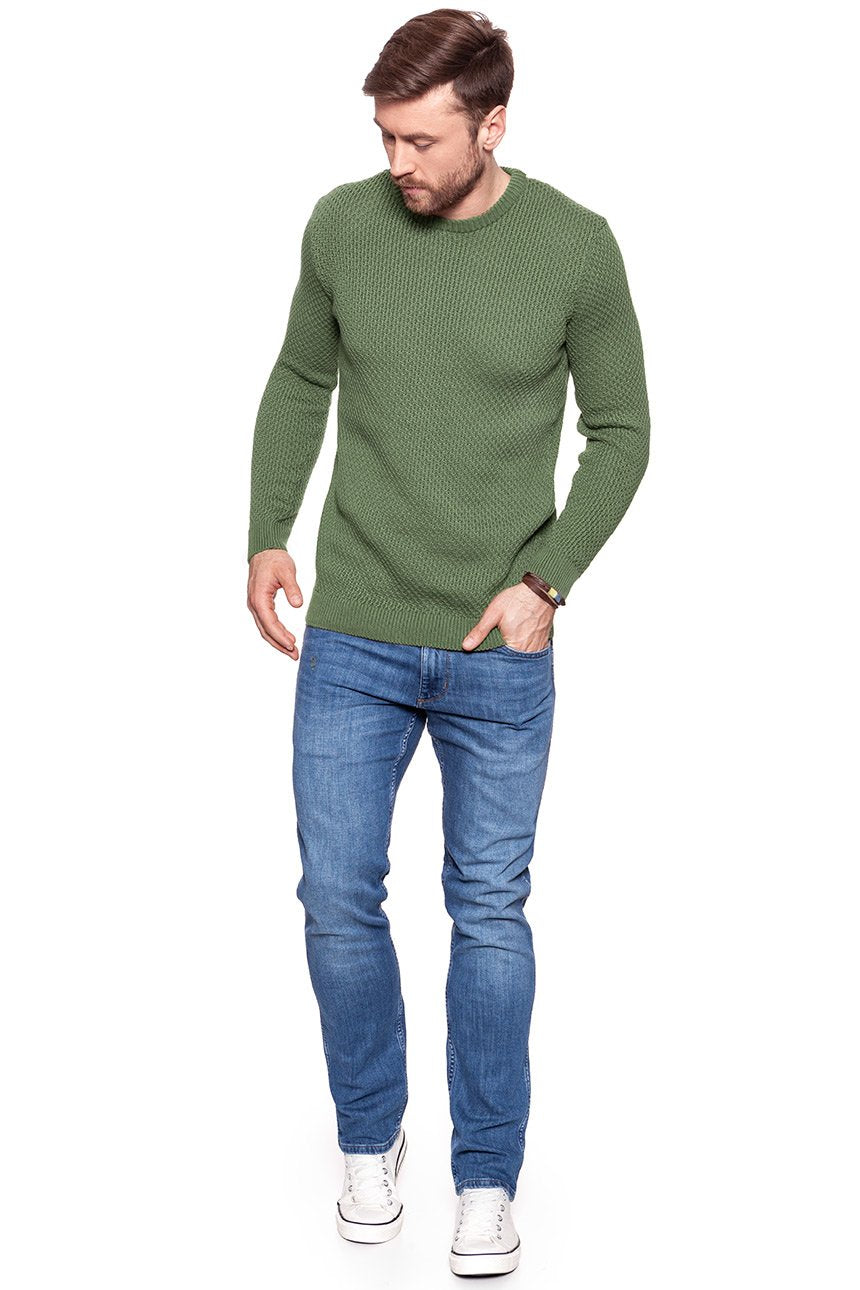 MĘSKI SWETER MUSTANG Structured Jumper 1007285 6422