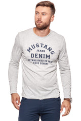 LONGSLEEVE MUSTANG Printed Longsleeve 1007322 4140