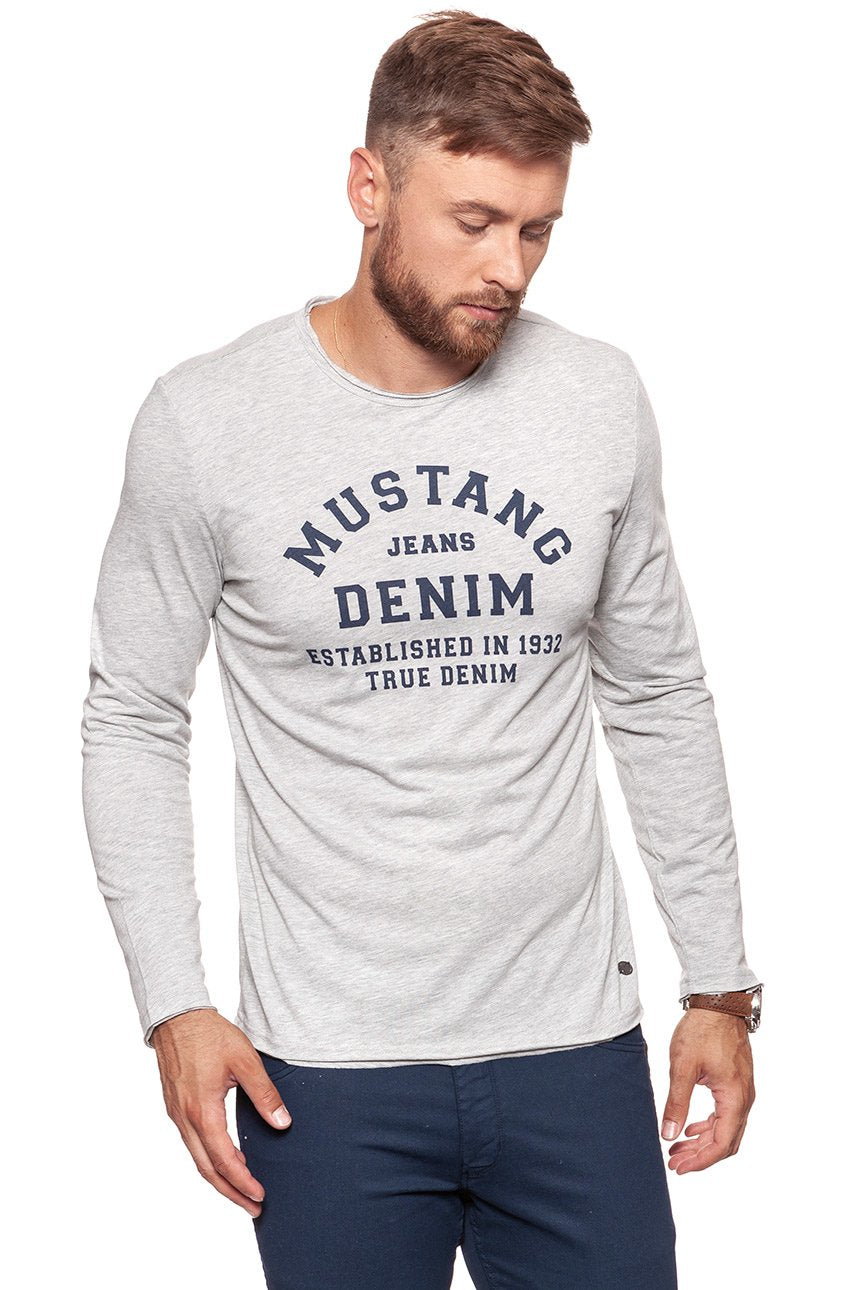 LONGSLEEVE MUSTANG Printed Longsleeve 1007322 4140