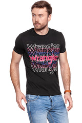 KOSZULKA WRANGLER KOSZULKA WRANGLER TEE JET SET W7B69FKOJ